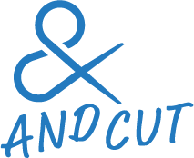 AND CUTロゴ